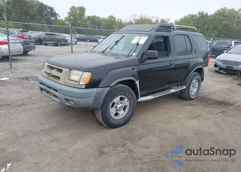 2000 Nissan Xterra Se/Xe из США, поврежденный, VIN 5N1ED28T2YC604160